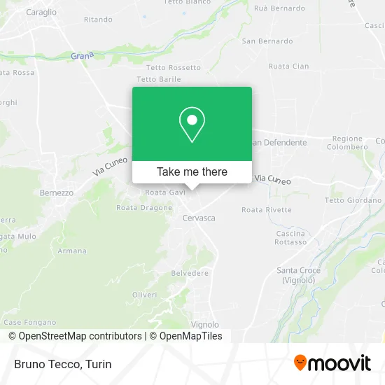 Bruno Tecco map