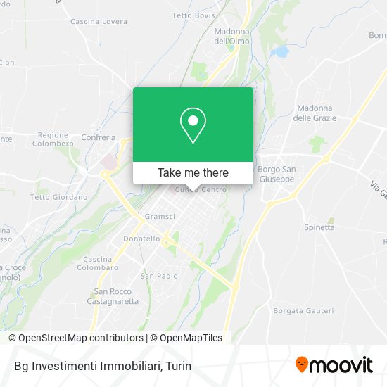 Bg Investimenti Immobiliari map