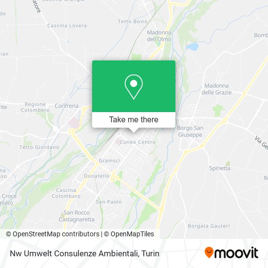 Nw Umwelt Consulenze Ambientali map
