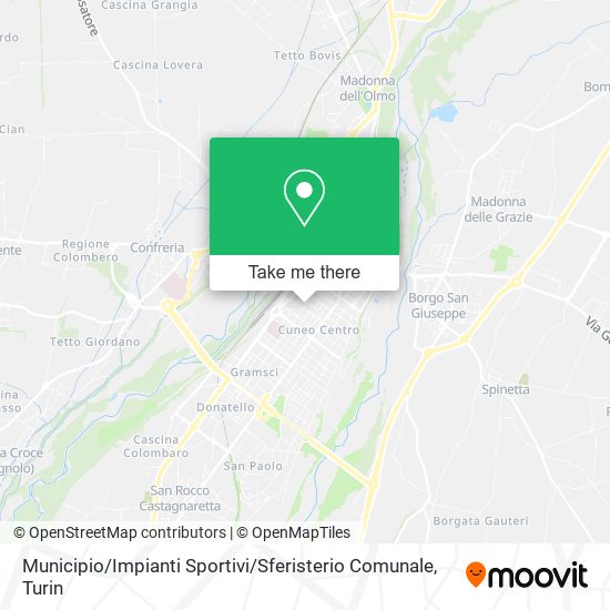 Municipio / Impianti Sportivi / Sferisterio Comunale map