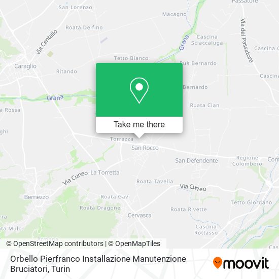 Orbello Pierfranco Installazione Manutenzione Bruciatori map