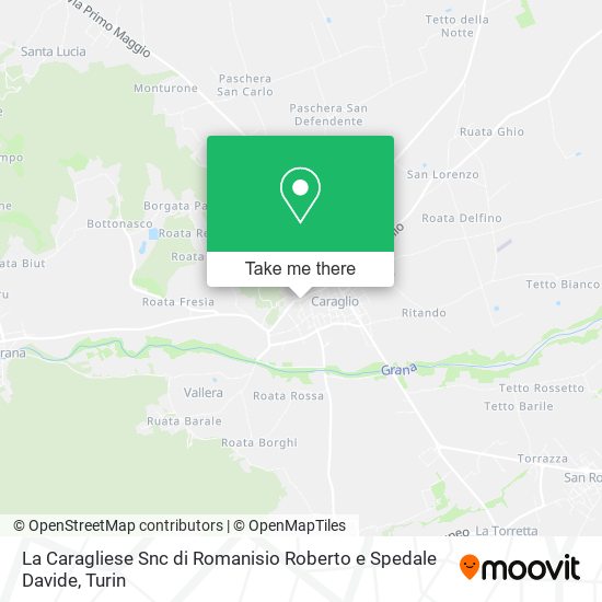 La Caragliese Snc di Romanisio Roberto e Spedale Davide map