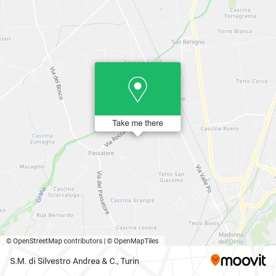 S.M. di Silvestro Andrea & C. map