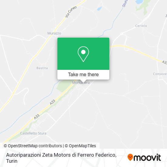 Autoriparazioni Zeta Motors di Ferrero Federico map