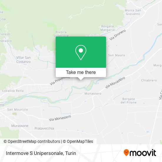 Intermove S Unipersonale map