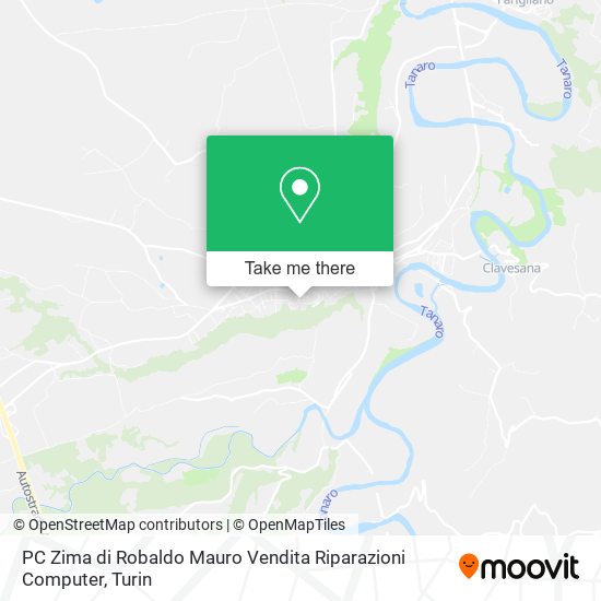 PC Zima di Robaldo Mauro Vendita Riparazioni Computer map