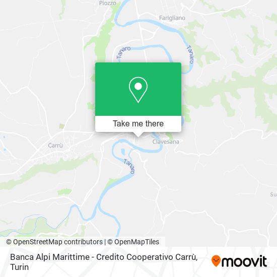 Banca Alpi Marittime - Credito Cooperativo Carrù map