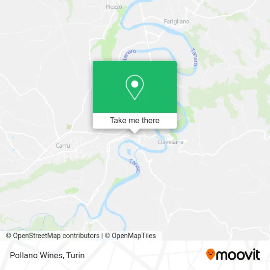 Pollano Wines map