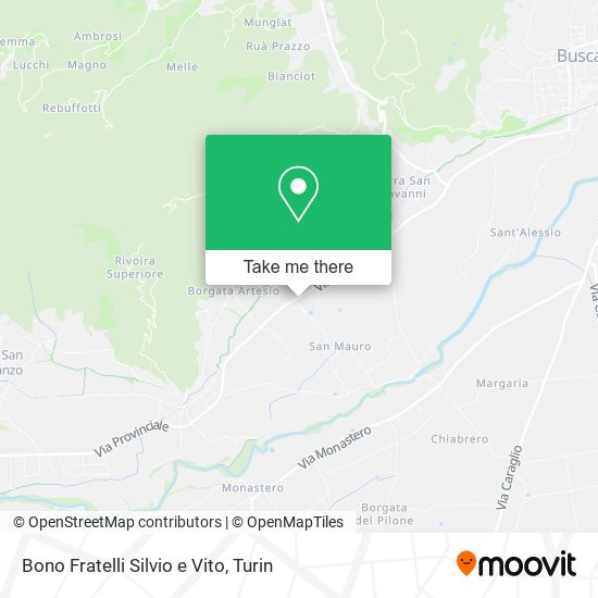 Bono Fratelli Silvio e Vito map