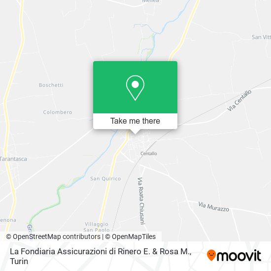 La Fondiaria Assicurazioni di Rinero E. & Rosa M. map