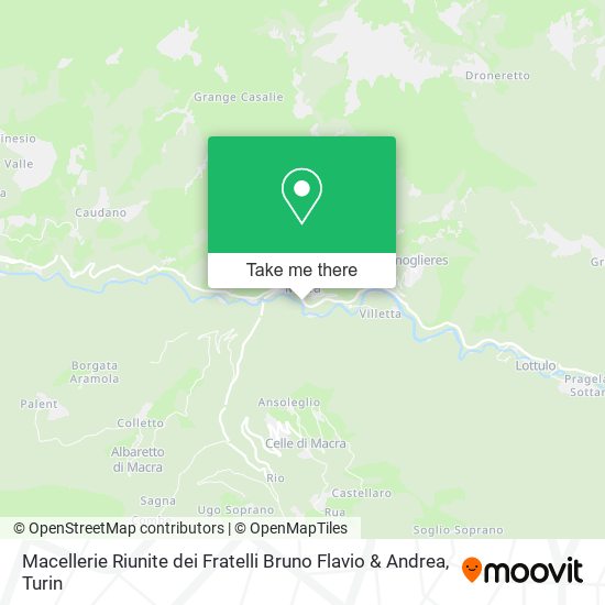 Macellerie Riunite dei Fratelli Bruno Flavio & Andrea map