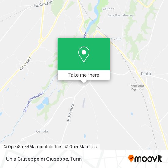 Unia Giuseppe di Giuseppe map