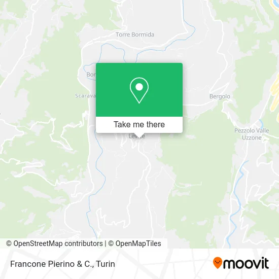 Francone Pierino & Co. map