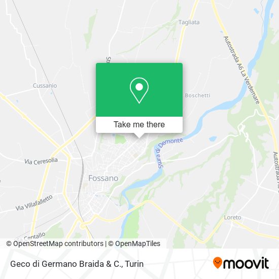 Geco di Germano Braida & C. map