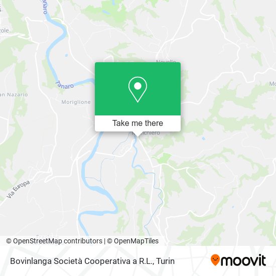Bovinlanga Società Cooperativa a R.L. map