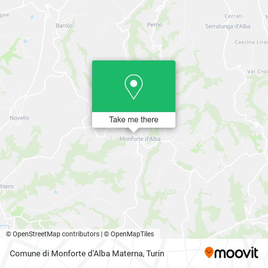 Comune di Monforte d'Alba Materna map