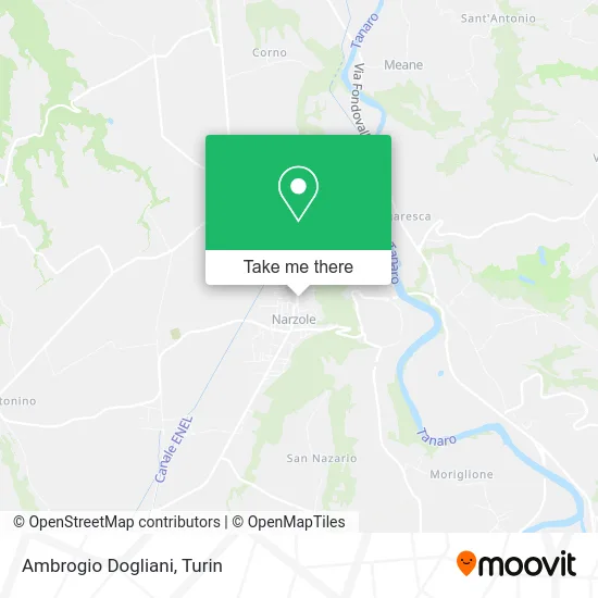 Ambrogio Dogliani map