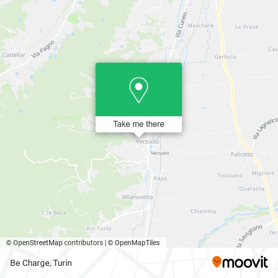 Be Charge map