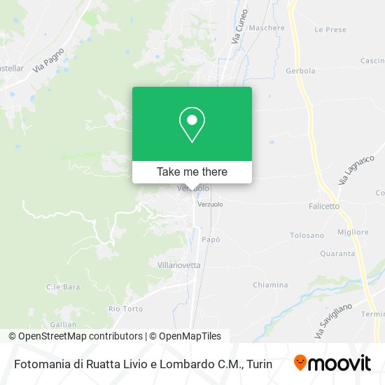 Fotomania di Ruatta Livio e Lombardo C.M. map