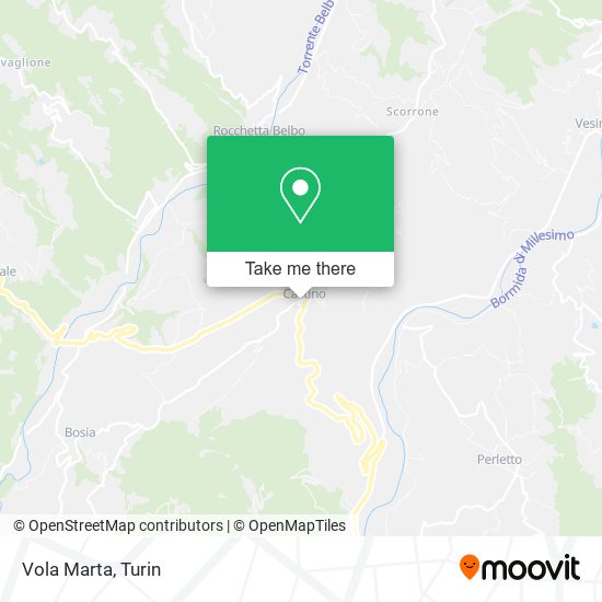 Vola Marta map