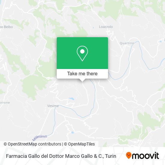 Farmacia Gallo del Dottor Marco Gallo & C. map
