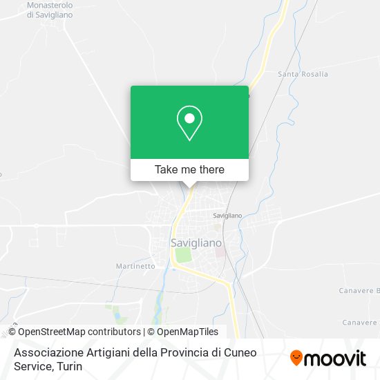 Associazione Artigiani della Provincia di Cuneo Service map