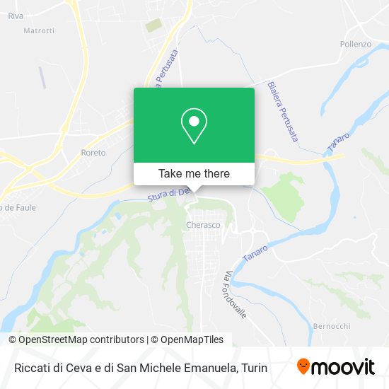 Riccati di Ceva e di San Michele Emanuela map