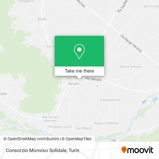 Consorzio Monviso Solidale map