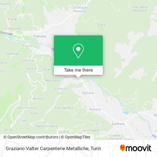 Graziano Valter Carpenterie Metalliche map