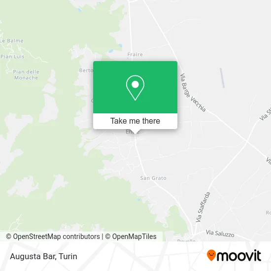 Augusta Bar map