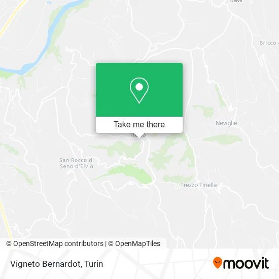 Vigneto Bernardot map