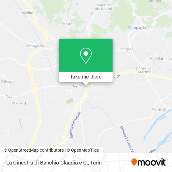 La Ginestra di Banchio Claudia e C. map