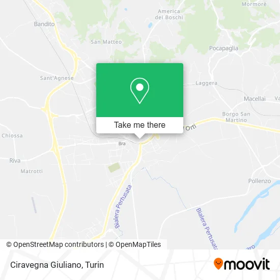Ciravegna Giuliano map