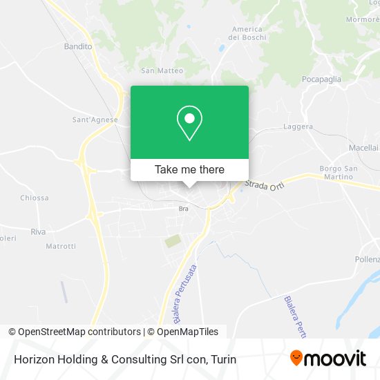 Horizon Holding & Consulting Srl con map