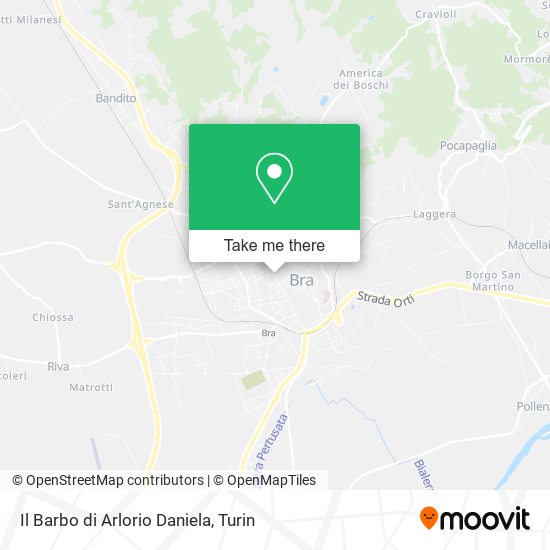Il Barbo di Arlorio Daniela map