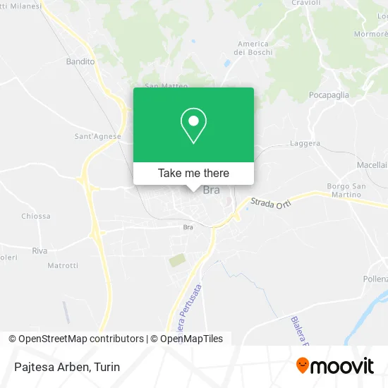 Pajtesa Arben map