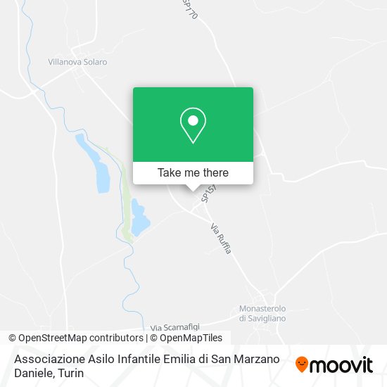 Associazione Asilo Infantile Emilia di San Marzano Daniele map