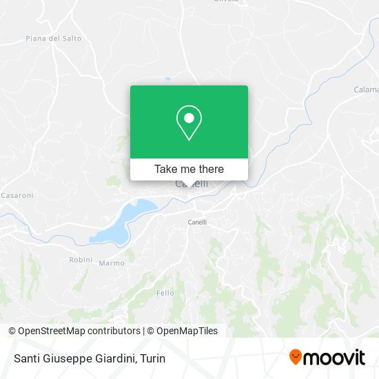 Santi Giuseppe Giardini map