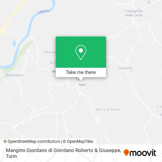 Mangimi Giordano di Giordano Roberto & Giuseppe map