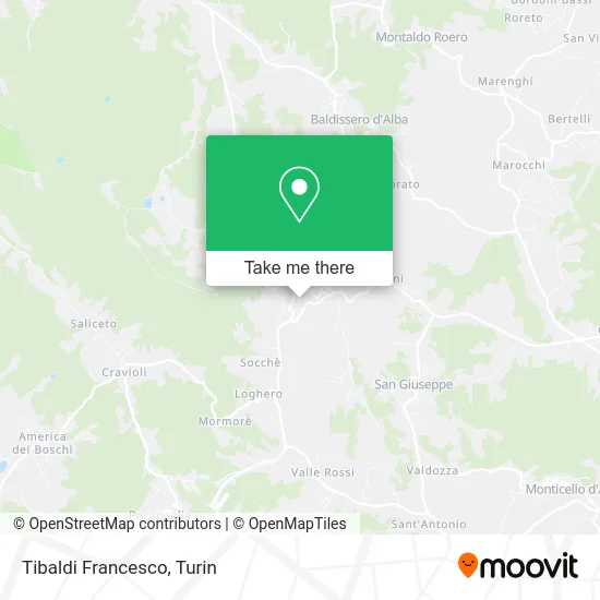 Tibaldi Francesco map