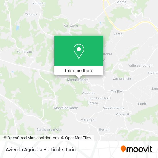 Azienda Agricola Portinale map