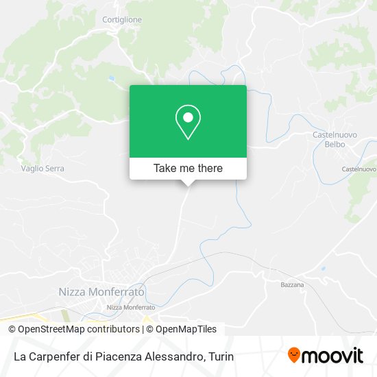 La Carpenfer di Piacenza Alessandro map