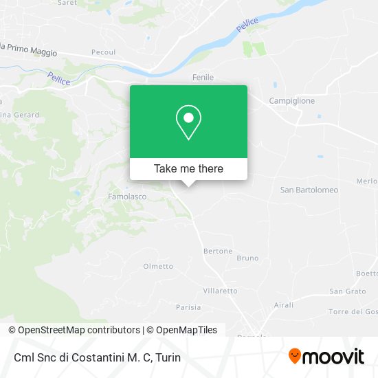 Cml Snc di Costantini M. C map
