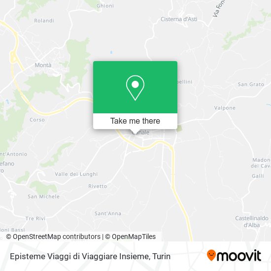 Episteme Viaggi di Viaggiare Insieme map