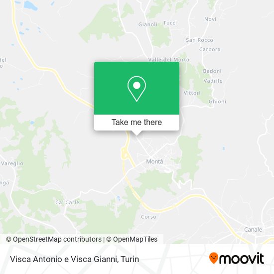 Visca Antonio e Visca Gianni map