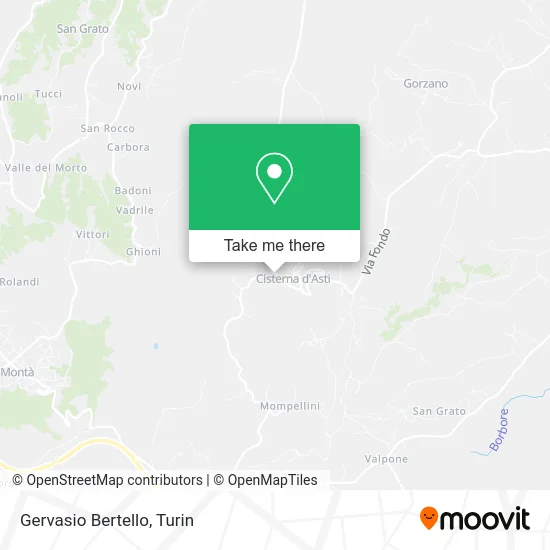 Gervasio Bertello map