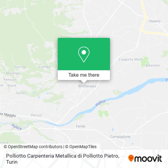 Polliotto Carpenteria Metallica di Polliotto Pietro map