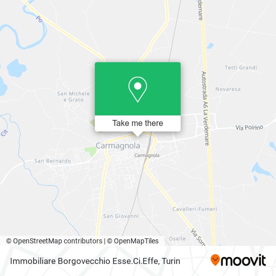 Immobiliare Borgovecchio Esse.Ci.Effe map