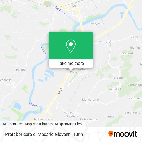 Prefabbricare di Macario Giovanni map
