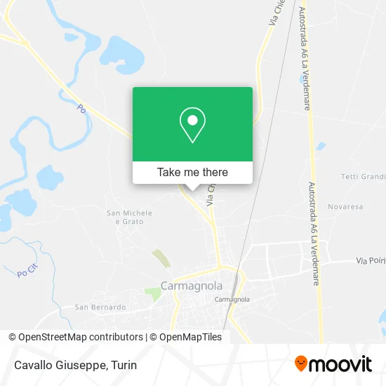 Cavallo Giuseppe map